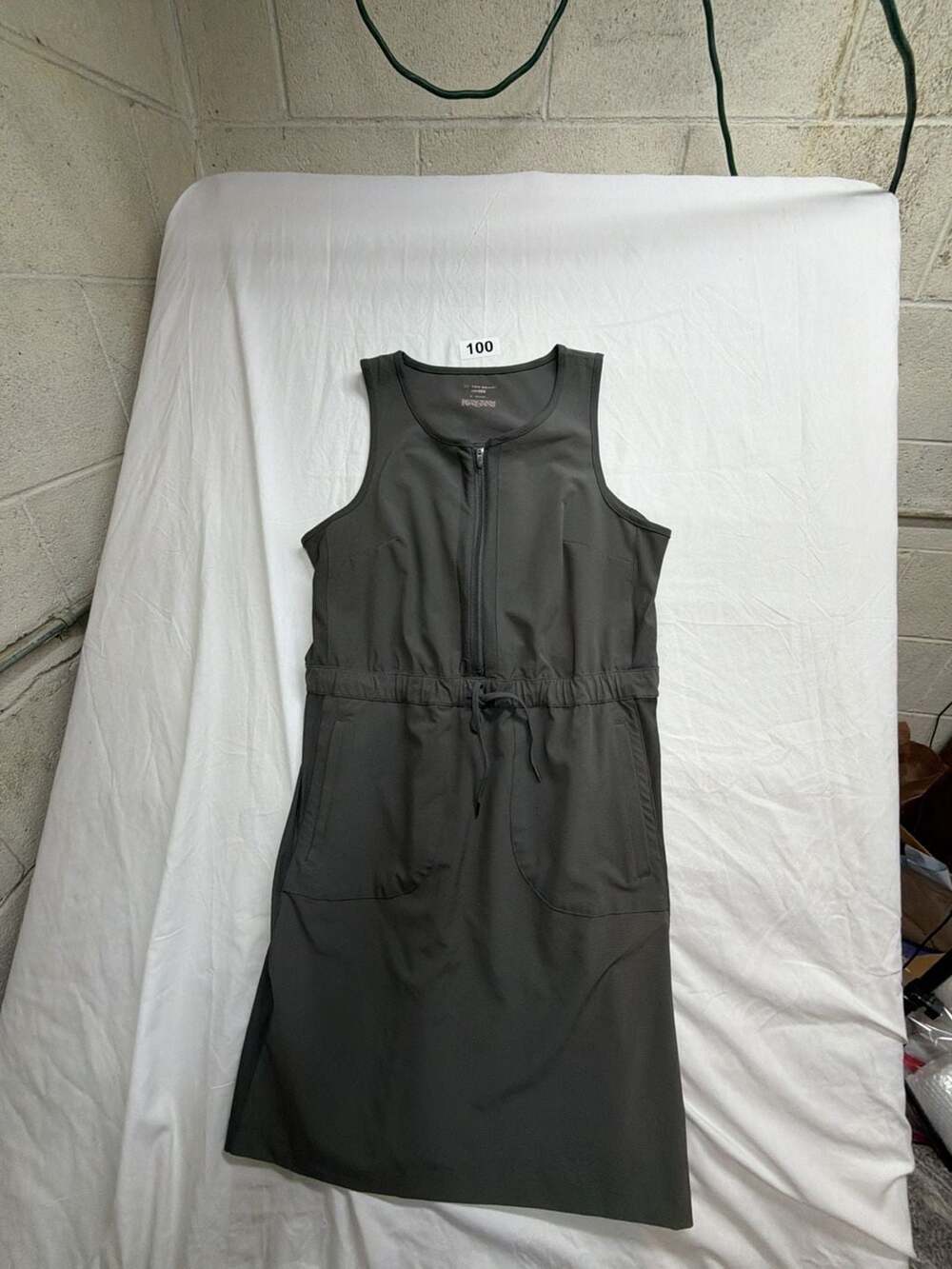 Tek Gear DryTek Women's Ripstop Tank Utility Dress with Front Zip